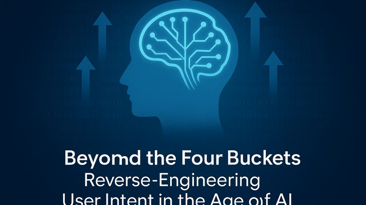Beyond the Four Buckets: Reverse-Engineering User Intent in the Age of AI
