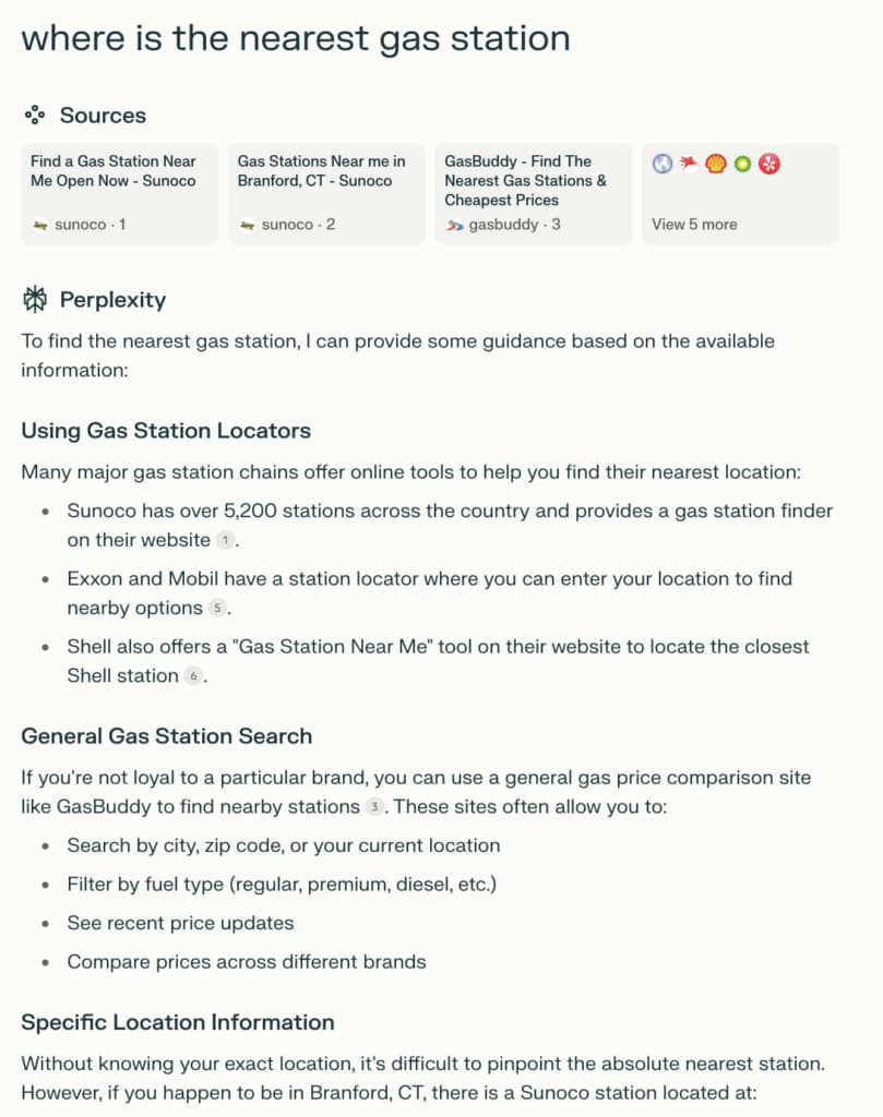 AI recommending competitors